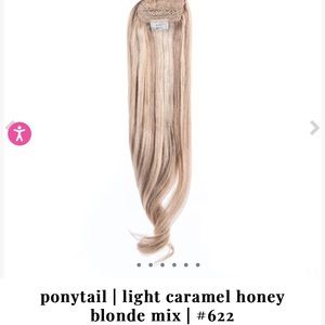 New Hidden Crown bungee ponytail.